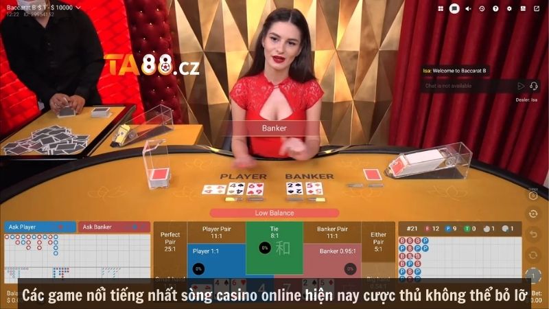 Khám phá casino trực tuyến với các game nổi tiếng hiện nay 